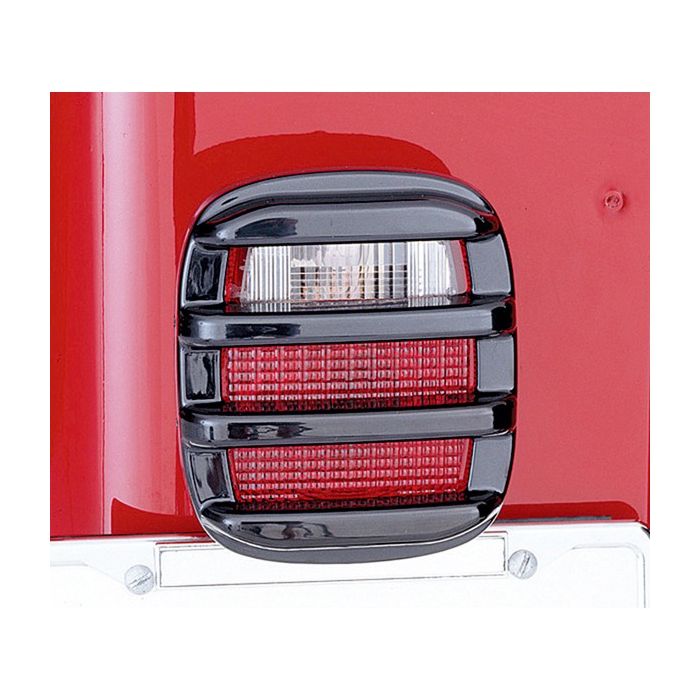 BLACK PLASTIC RIBBED T-LIGHT GRDS 76-06