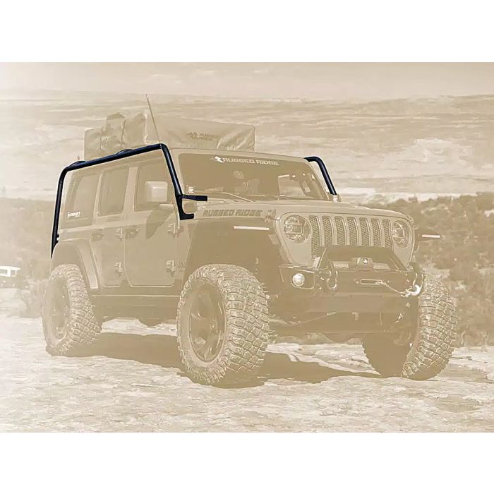 Rugged Ridge 11703-23 Sherpa Roof Rack System for 18-23 Jeep Wrangler JL Unlimited