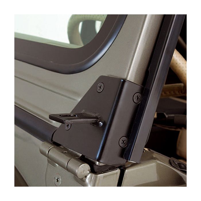 Rugged Ridge 11027.01 Windshield Light Mounting Bracket for 76-95 Jeep CJ-5, CJ-7, CJ-8 Scrambler & Wrangler YJ