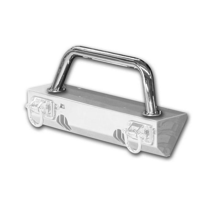 Rugged Ridge 11540.16 Modular XHD Front Bumper Center Hoop in Stainless Steel for 76-18 Jeep CJ-5, CJ-7, CJ-8 Scrambler, Wrangler YJ, TJ, JK & Unlimited