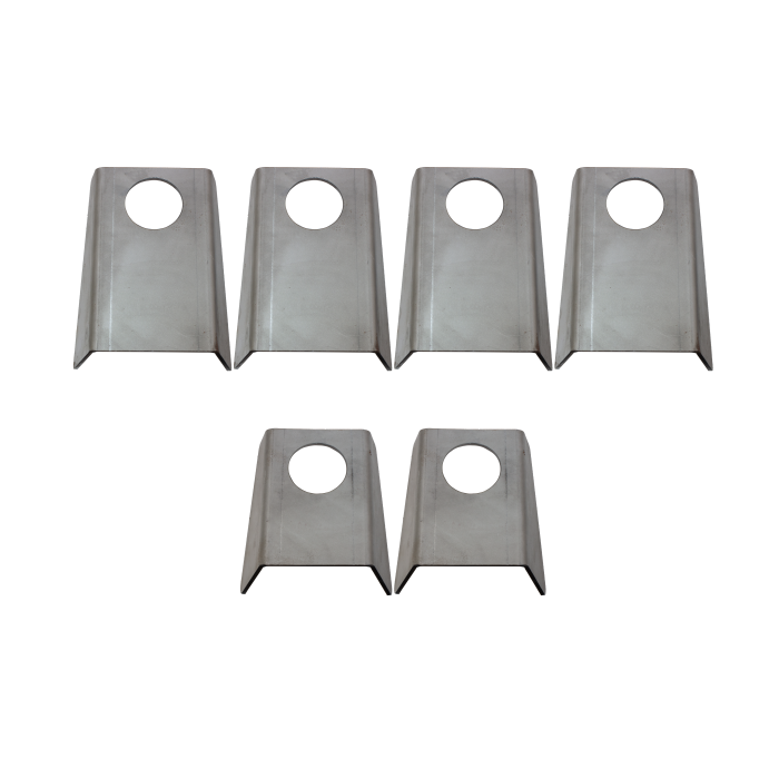 Rust Buster RB4018 Frame to Body Mount Brackets for 97-06 Jeep Wrangler TJ