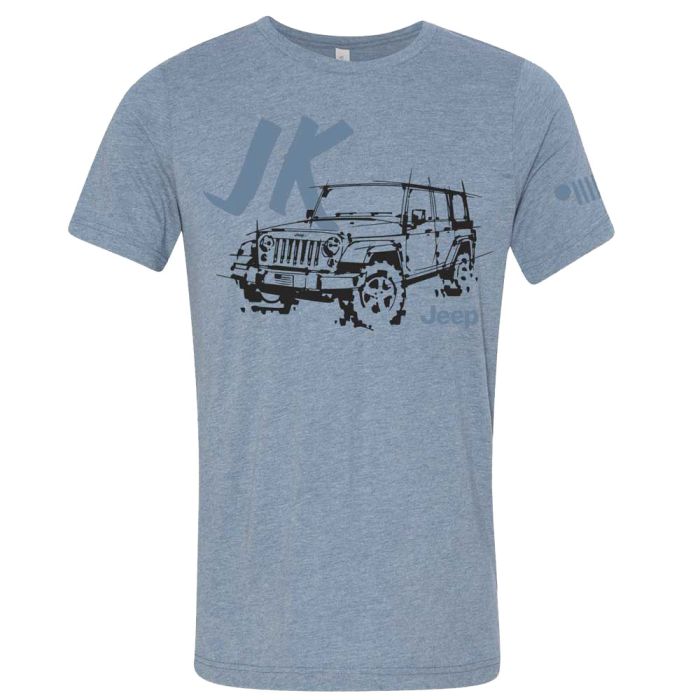 JEEP LDD SERIES JK TSHIRT LK BLUE 3XL