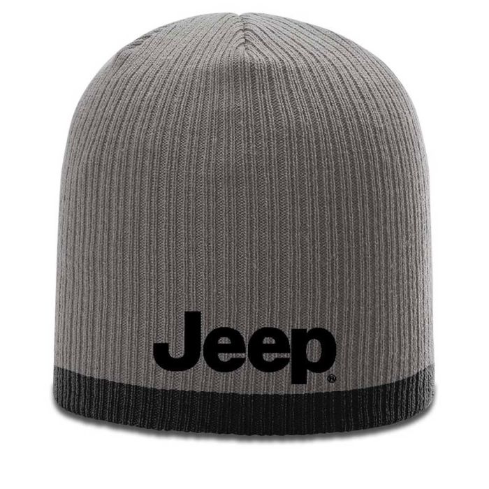 Jeep Merchandise  Jeep Logo Knit Beanie Hats 