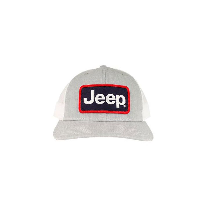 JEEP RICHARDSON PATCH HAT HTR GRY/WHT