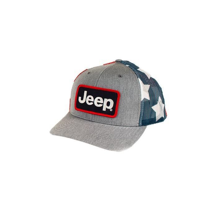 Jeep Merchandise  Jeep Logo Richardson Stars and Stripes Patch Hat 
