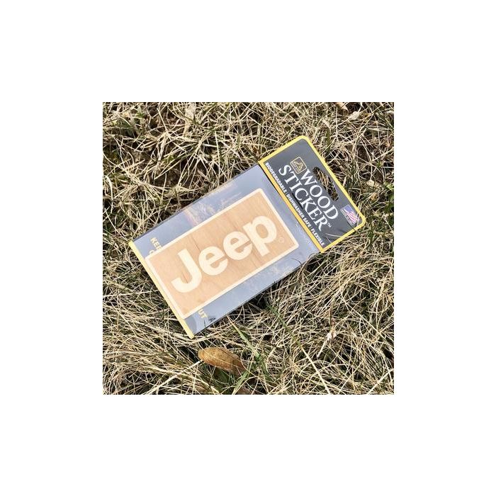 Jeep Merchandise WD-JEEP Jeep Logo Wood Decal 
