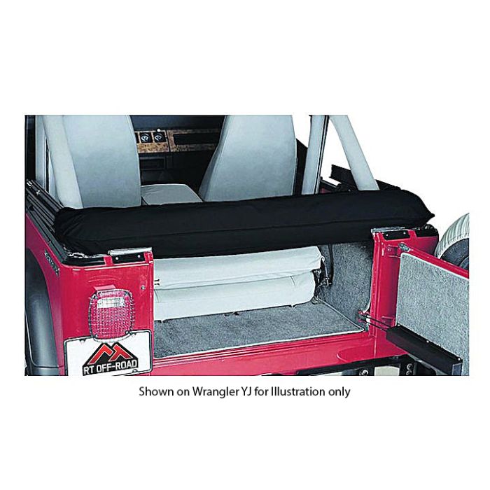 Crown Automotive SB30035 Soft Top Storage Boot in Black Diamond for 07-18 Jeep Wrangler JK 4 Door 