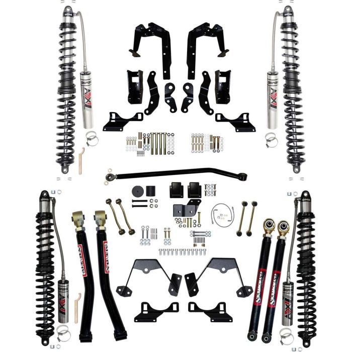 Skyjacker  3.5-6 in. ADX 2.0 Adventure Series Coilover Suspension Lift Kit for 20-25 Jeep Gladiator JT