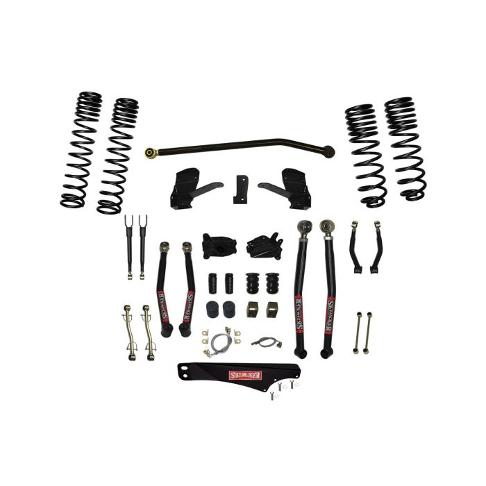 Skyjacker  7in Dual Rate Long Travel Long Arm Suspension Lift Kit for 07-18 Jeep Wrangler JK 2 Door