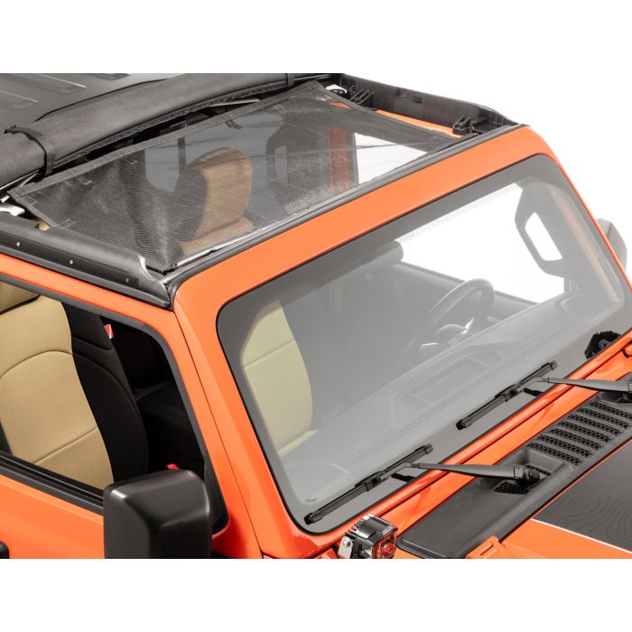 Quadratec  QuadraTop Skylite Roll Top Sunshade for 18-25 Jeep Wrangler JL & Gladiator JT