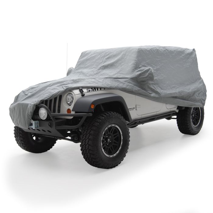 Smittybilt 835 Full Cover in Gray for 07-18 Jeep Wrangler Unlimited JK 4 Door