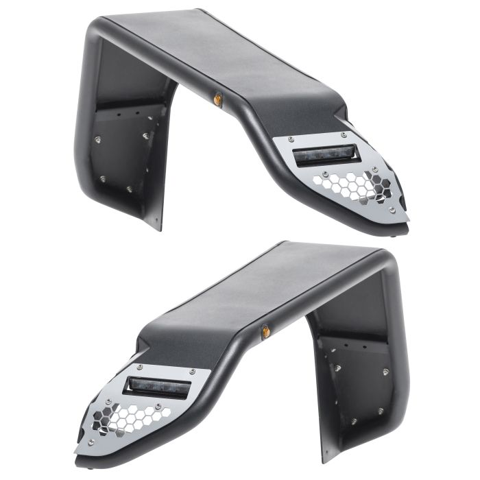 Smittybilt 77835 Apollo Front Fenders for 18-25 Jeep Wrangler JL & Gladiator JT