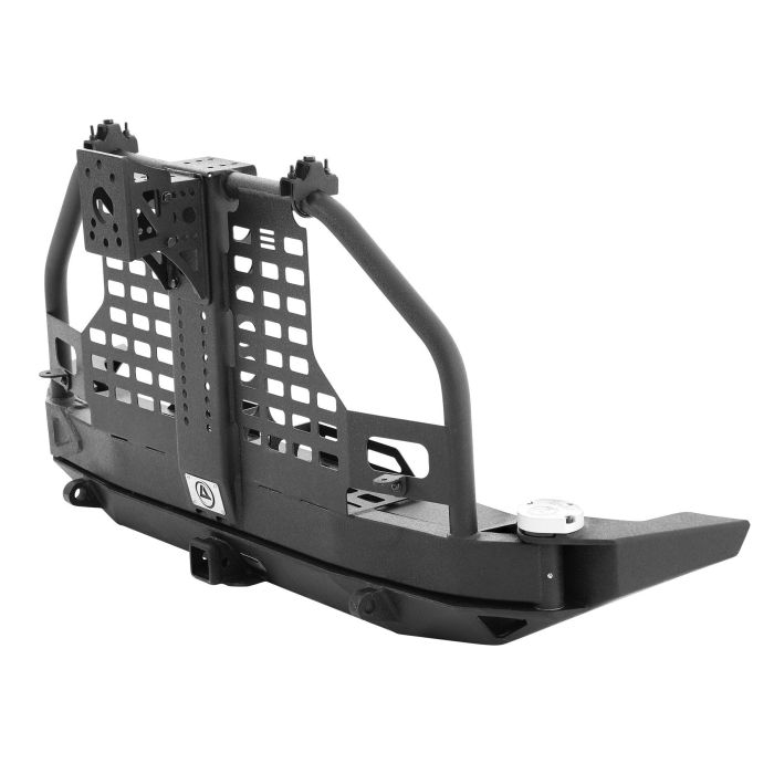 Smittybilt SB76896 XRC Atlas Rear Bumper with Tire Carrier for 07-18 Jeep Wrangler JK