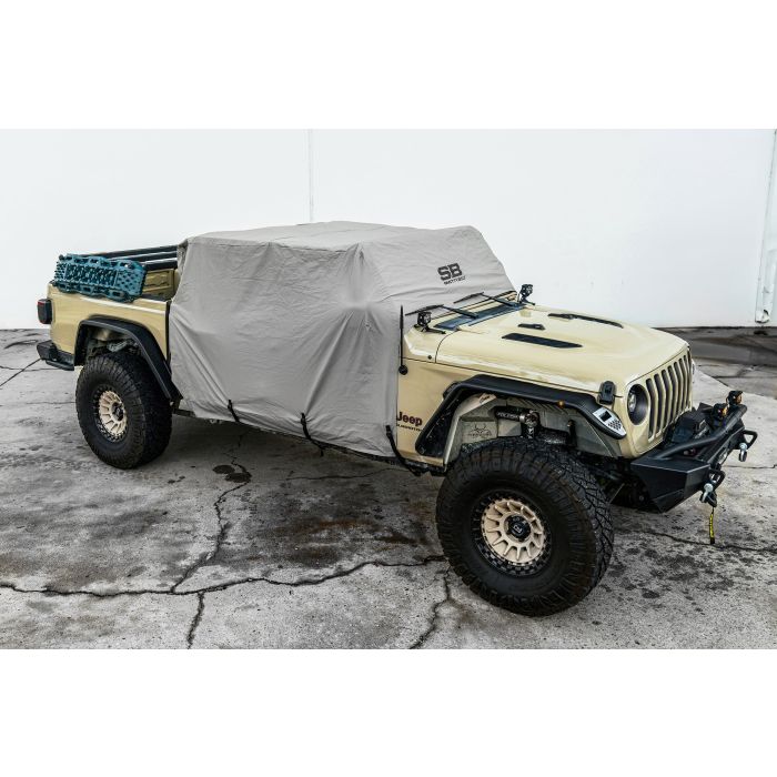 Smittybilt 1081 Cab Cover with Door Flaps for 20-25 Jeep Gladiator JT