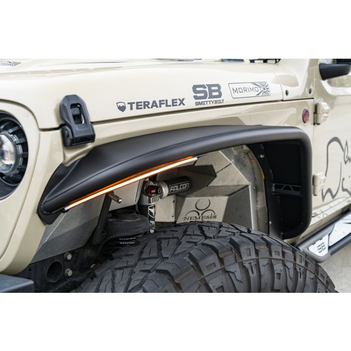 Smittybilt SB77853 XRC Tube Fenders for 18-26 Jeep Wrangler JL & Gladiator JT