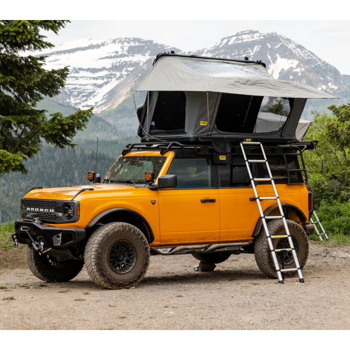Smittybilt 2985 Aluminum Side Opening Roof Top Tent 