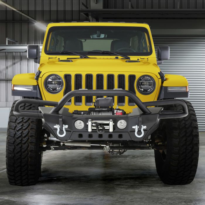 Smittybilt 77724 SRC Gen2 Front Bumper for 18-22 Jeep Wrangler JL & Gladiator JT