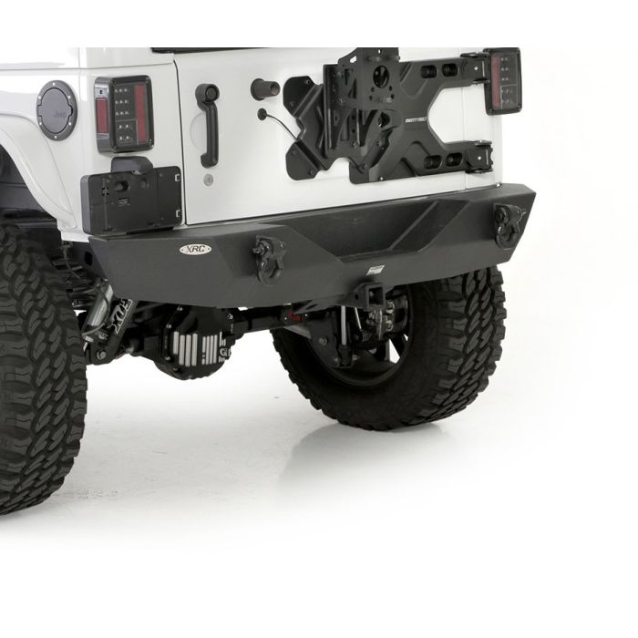 Smittybilt 77855 XRC Gen 1 Rear Bumper with Hitch for 18-25 Jeep Wrangler JL