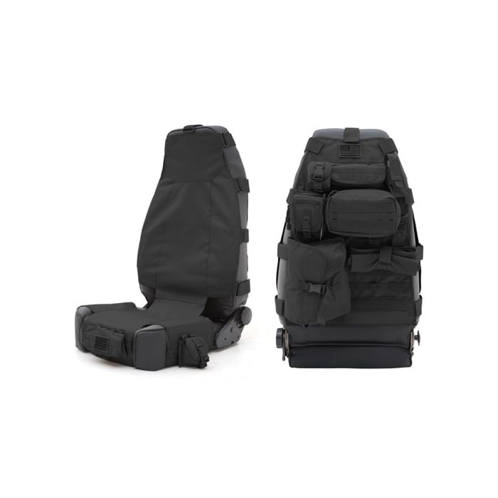 Smittybilt  Front G.E.A.R. Seat Cover for 76-18 Jeep CJ, Wrangler YJ, TJ, JK, TJ Unlimited & Wrangler Unlimited JK