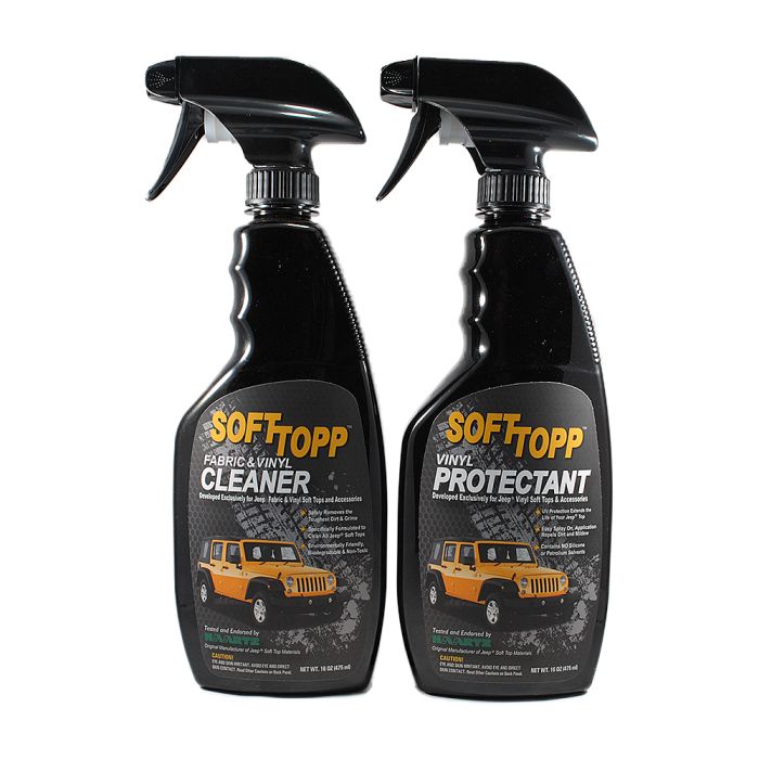 Softtopp  Fabric & Vinyl Cleaner and Vinyl Protectant Combo 