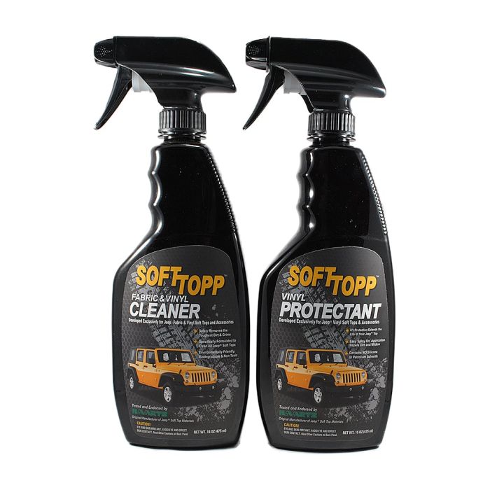 Softtopp  Fabric & Vinyl Cleaner and Vinyl Protectant Combo 