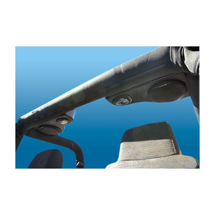 Vertically Driven Products 793501 Overhead Sound Pods  for 87-06 Jeep Wrangler YJ, TJ & Unlimited