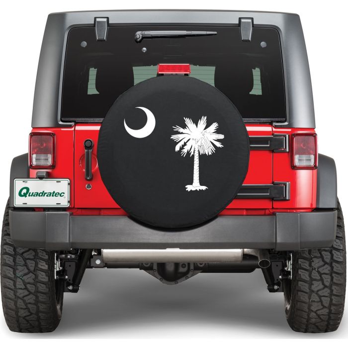 HBS TIRE COVER S CAR STATE 34X8 BLK