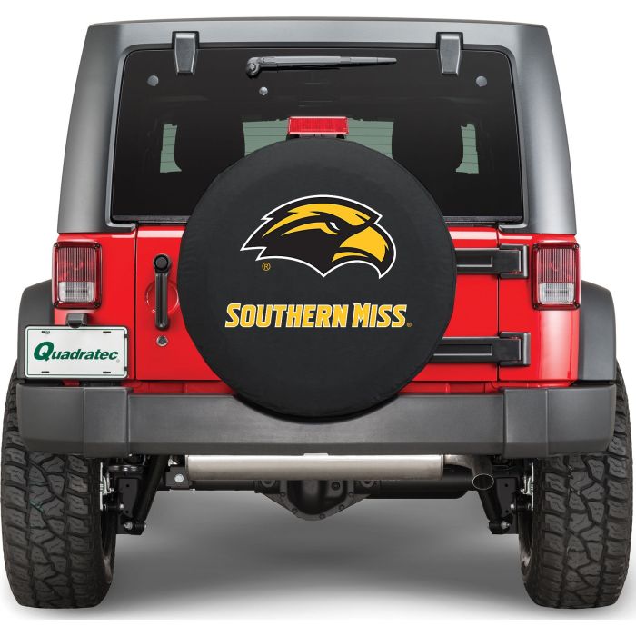 HBS TIRE COVER SOUTH MISS 31X10 BLK