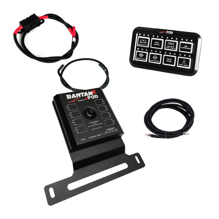 sPOD 870025 BantamX HD for 18-24 Jeep Wrangler JL & Gladiator JT