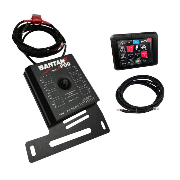 sPOD 870035 BantamX Touchscreen for 07-18 Jeep Wrangler JK