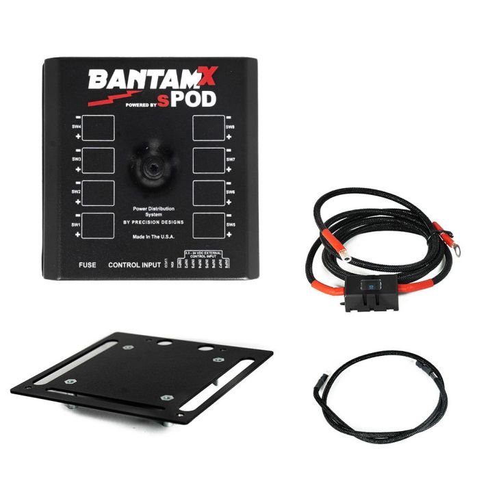 sPOD 870124 BantamX Wireless Switch Controller for 03-06 Jeep Wrangler TJ