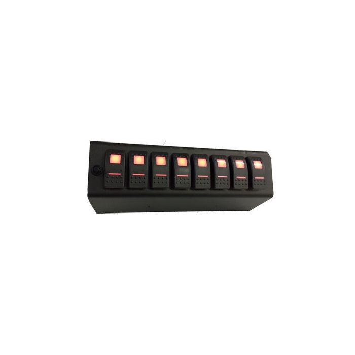 sPOD  Add-On Switch Panel For 8-Circuit SE System  for 07-18 Jeep Wrangler JK