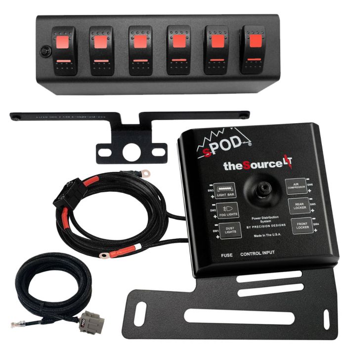 SourceLT - Jeep 2007-2008 Wrangler JK (Color: Red)