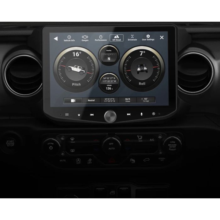 Stinger Off-Road RB10JW18X HORIZON10 10" Radio Fully Integrated Kit  for 18-23 Jeep Wrangler JL & Gladiator JT