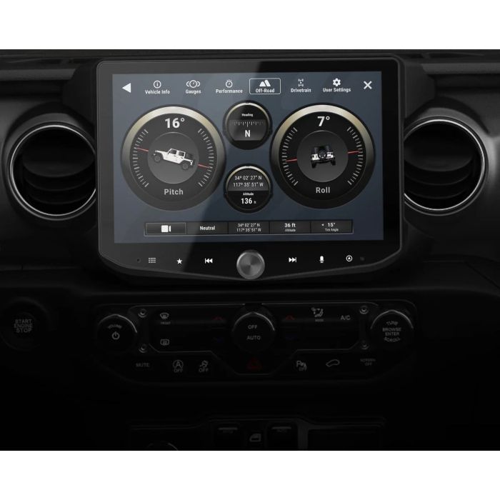 Stinger Off-Road RB10JW18X HORIZON10 10" Radio Fully Integrated Kit  for 18-23 Jeep Wrangler JL & Gladiator JT