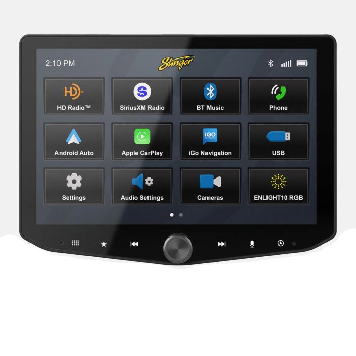 Stinger Off-Road iX210 HORIZON10 Universal 10" Car Radio 