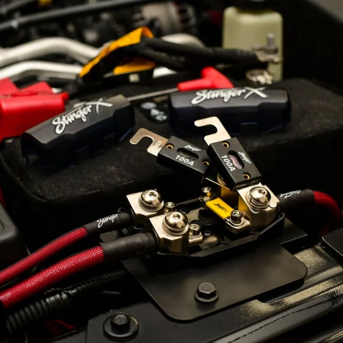 Stinger Off-Road STXKJW8 8GA Amplifier Wiring Kit for 07-22 Jeep Wrangler JK, JL Unlimited, & 20-23 Gladiator JT