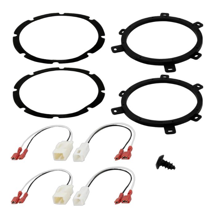 Stinger Off-Road JK11-SBSH1 6.5" Speaker Bracket Kit for 11-18 Jeep Wrangler JK