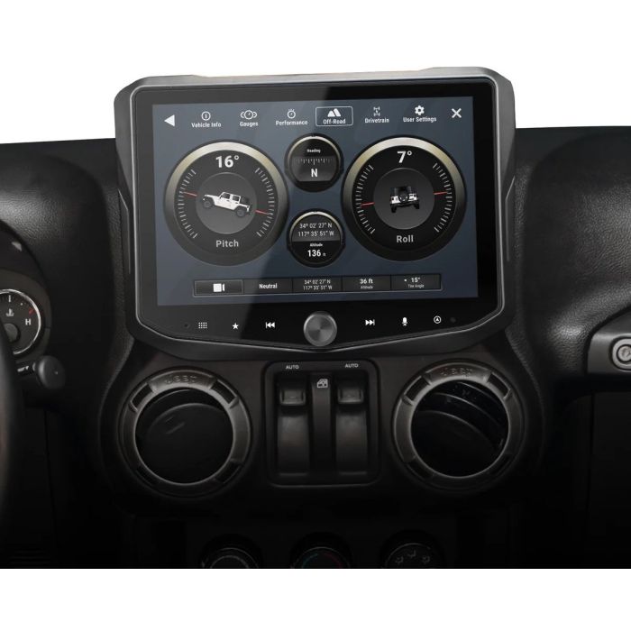 Stinger Off-Road RB10JK11X HORIZON10 10" Radio Fully Integrated Kit for 11-18 Jeep Wrangler JK