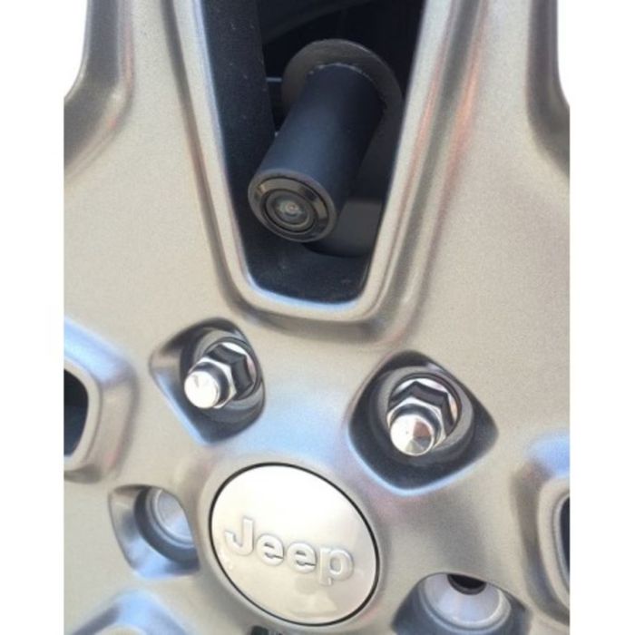 Stinger Off-Road PCAM-JP2-N Spare Tire Mount Camera with Parking Lines and Mounting Bracket for 07-18 Jeep Wrangler JK