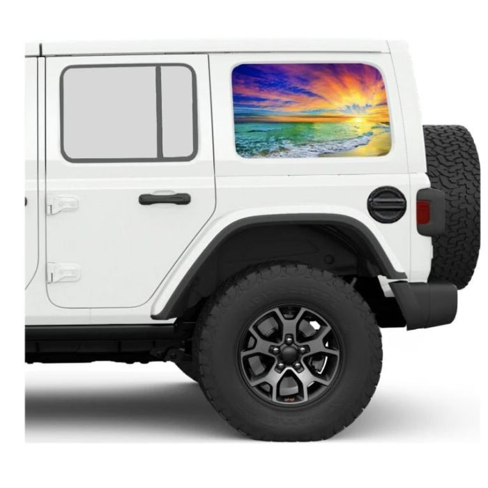 UTS SD WINDOW DCL JKU/JLU SUNSET
