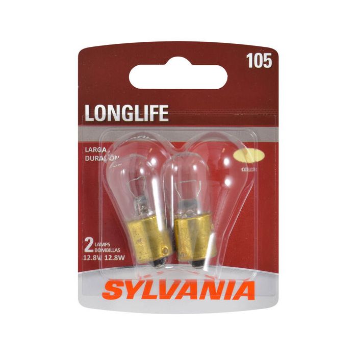 Sylvania 105LL.BP2 #105 Long Life Mini Bulb 2 Pack 