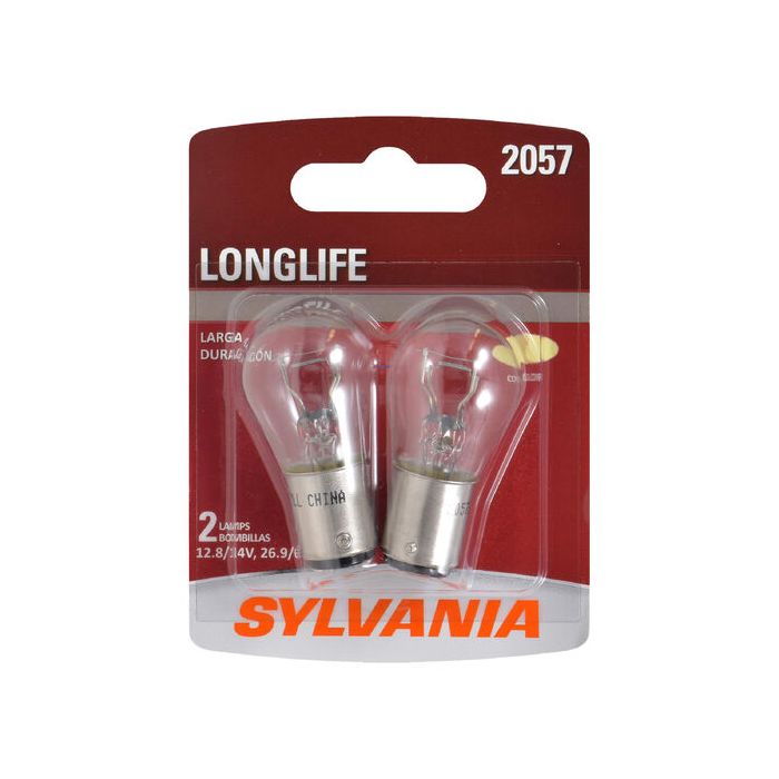 Sylvania 2057LL.BP2 #2057 Long Life Mini Bulb 2 Pack 