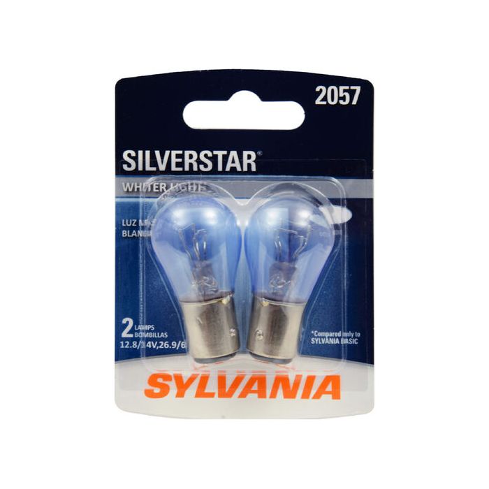Sylvania 2057ST.BP2 2057 SilverStar Mini Bulb 2 Pack 