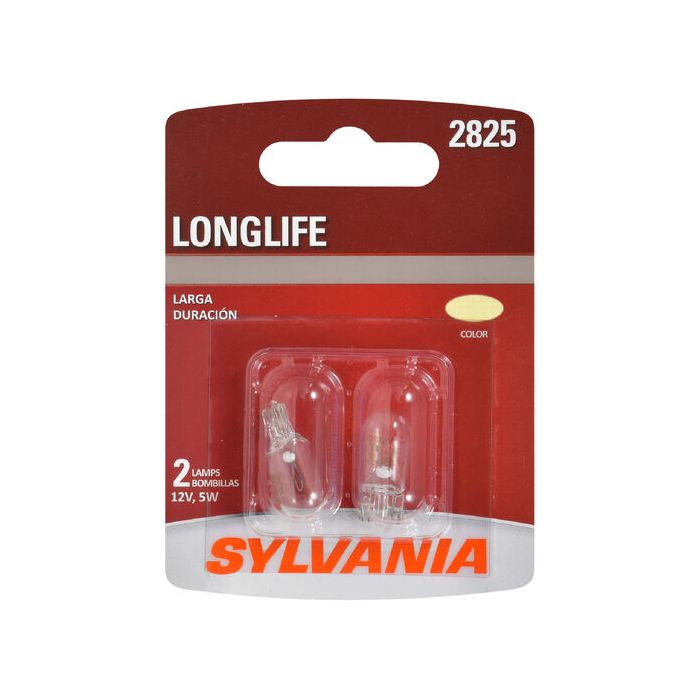 Sylvania 2825LL.BP2 #2825 Long Life Mini Bulb 2 Pack 