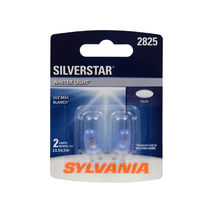 Sylvania 2825ST.BP2 #2825 SilverStar Mini Bulb 2 Pack 