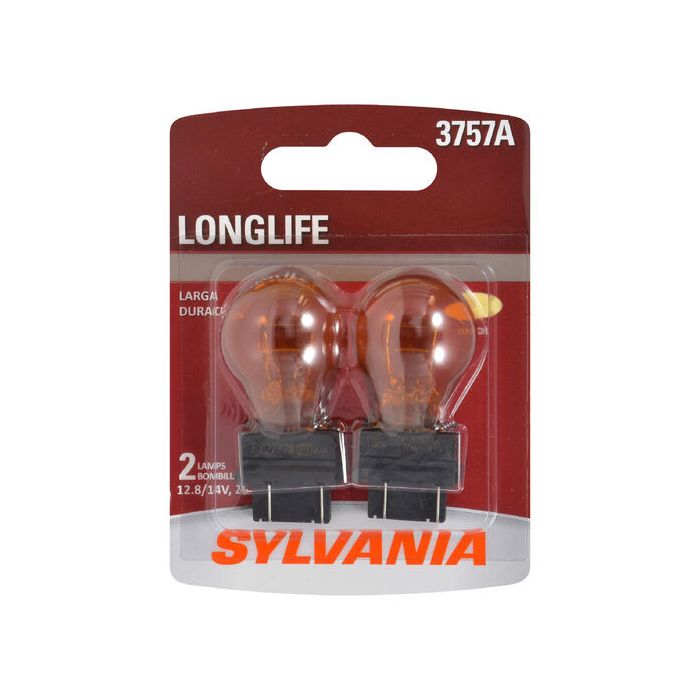 Sylvania 3757ALL.BP2 #3757A Long Life Mini Bulb 2 Pack 
