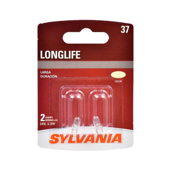 Sylvania 37LL.BP2 #37 Long Life Mini Bulb 2 Pack 
