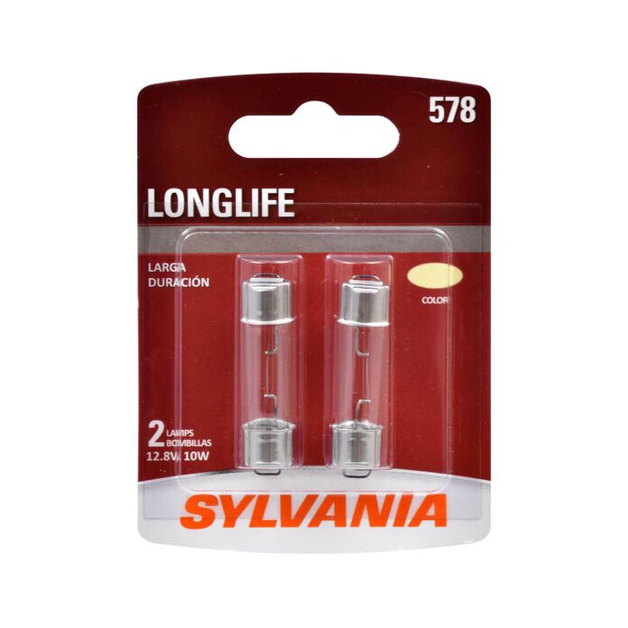 Sylvania 578LL.BP2 #578 Long Life Mini Bulb 2 Pack 