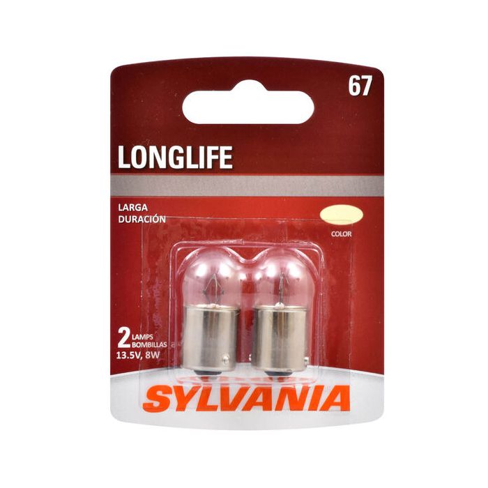 Sylvania 67LL.BP2 #67 Long Life Mini Bulb 2 Pack 